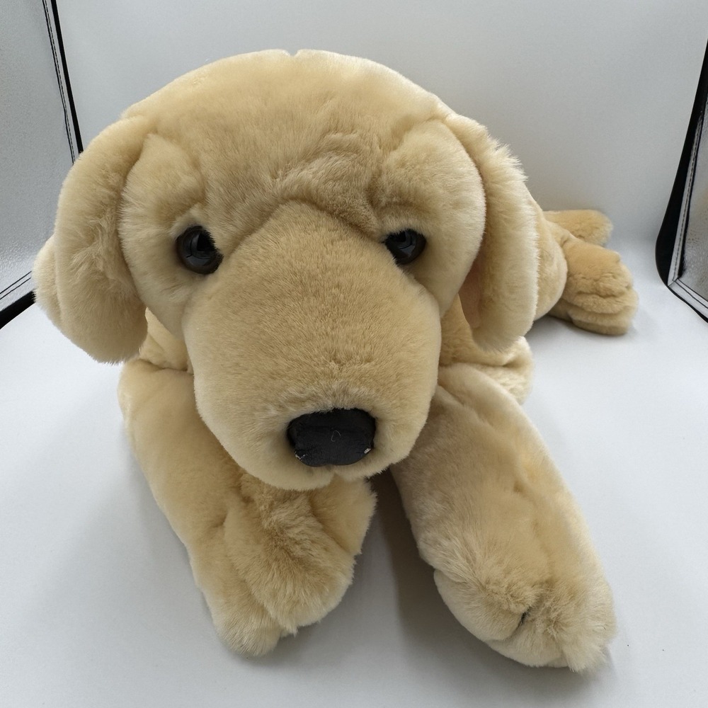 Animal Alley Yellow Lab Stuffed Dog Toys R Us Exclusive 24" Plush 2000